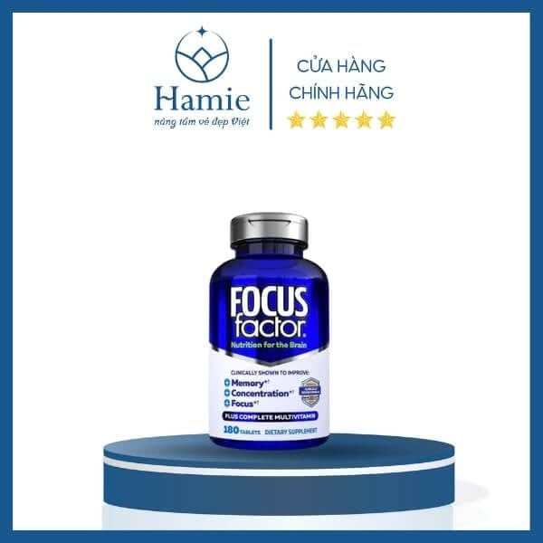Bổ Não Focus Factor 180 Viên Nutrition For The Brain Mỹ
