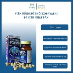 Viên Uống Bổ Phổi Kobayashi 80 Viên Nhật Bản
