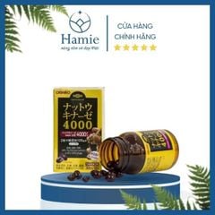 Viên Uống Ngừa Đột Quỵ Orihiro Natto Kinase 4000FU 120 Viên Nhật Bản