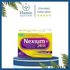 Viên Uống Nexium 24hr Hỗ Trợ Đau Bao Tử Viêm Loét Dạ Dày Mỹ Chính Hãng
