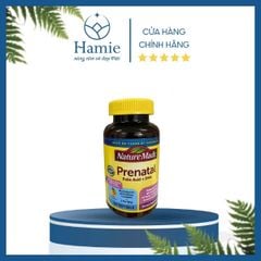 Vitamin Tổng Hợp Cho Mẹ Bầu Nature Made Prenatal Folic Acid + DHA 110V