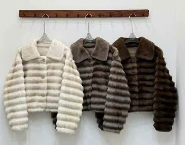  Áo lông tầng cổ sen C265 