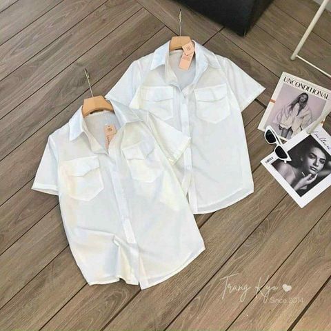  Sơ mi GU 2 túi H41 