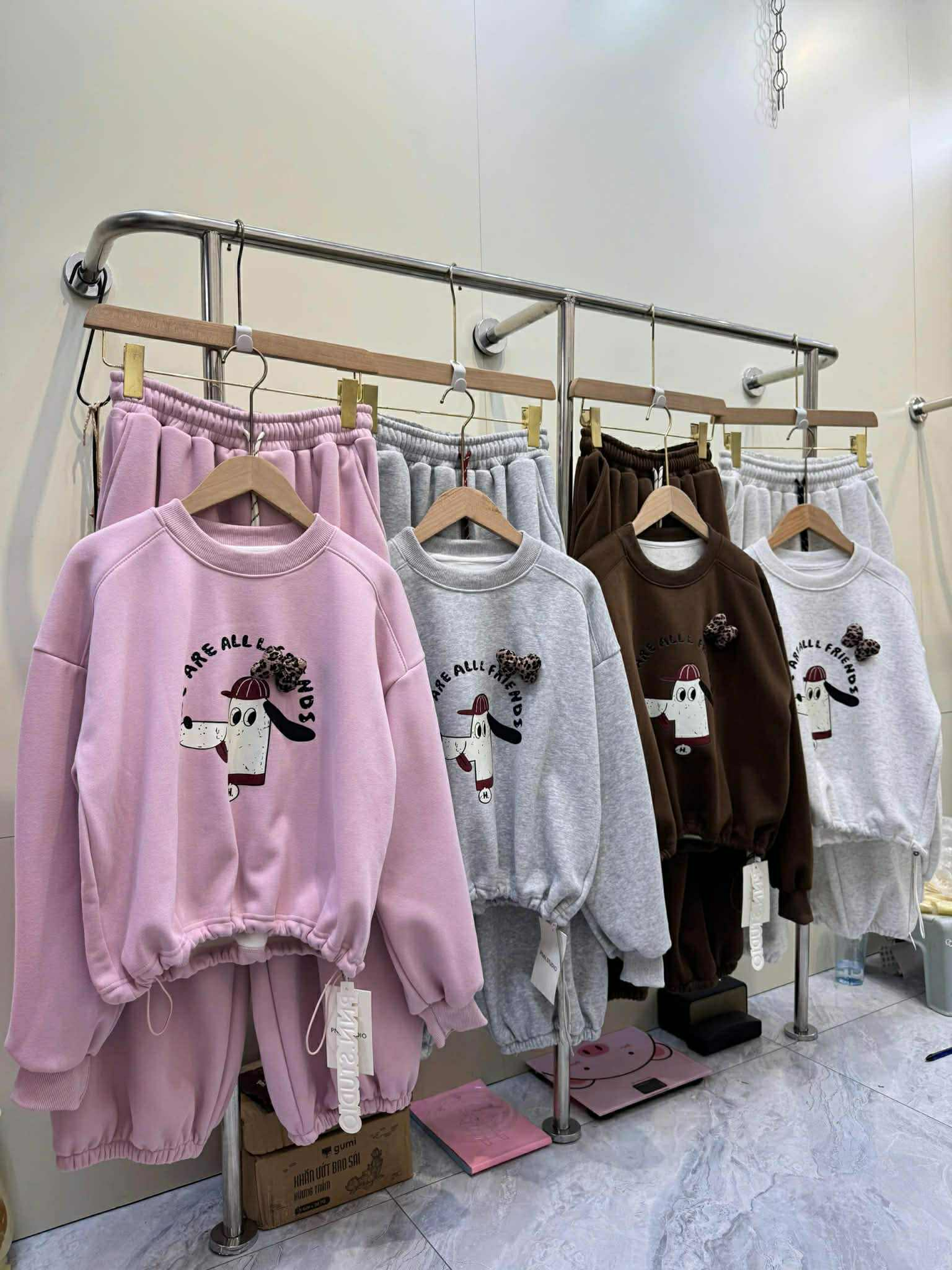  BỘ LÓT LÔNG HÌNH CHÓ B200 