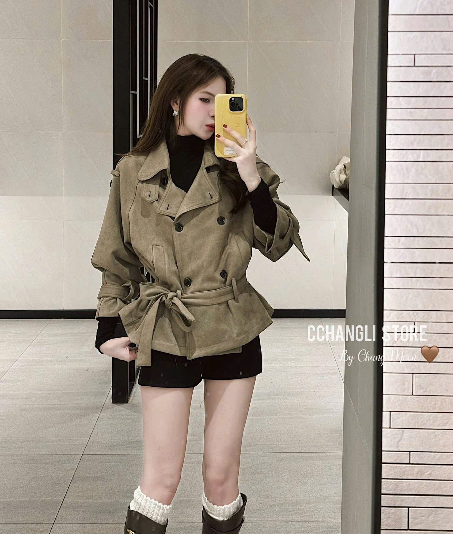  Áo manto da lộn WG.WE ( cọc trước ) C239 