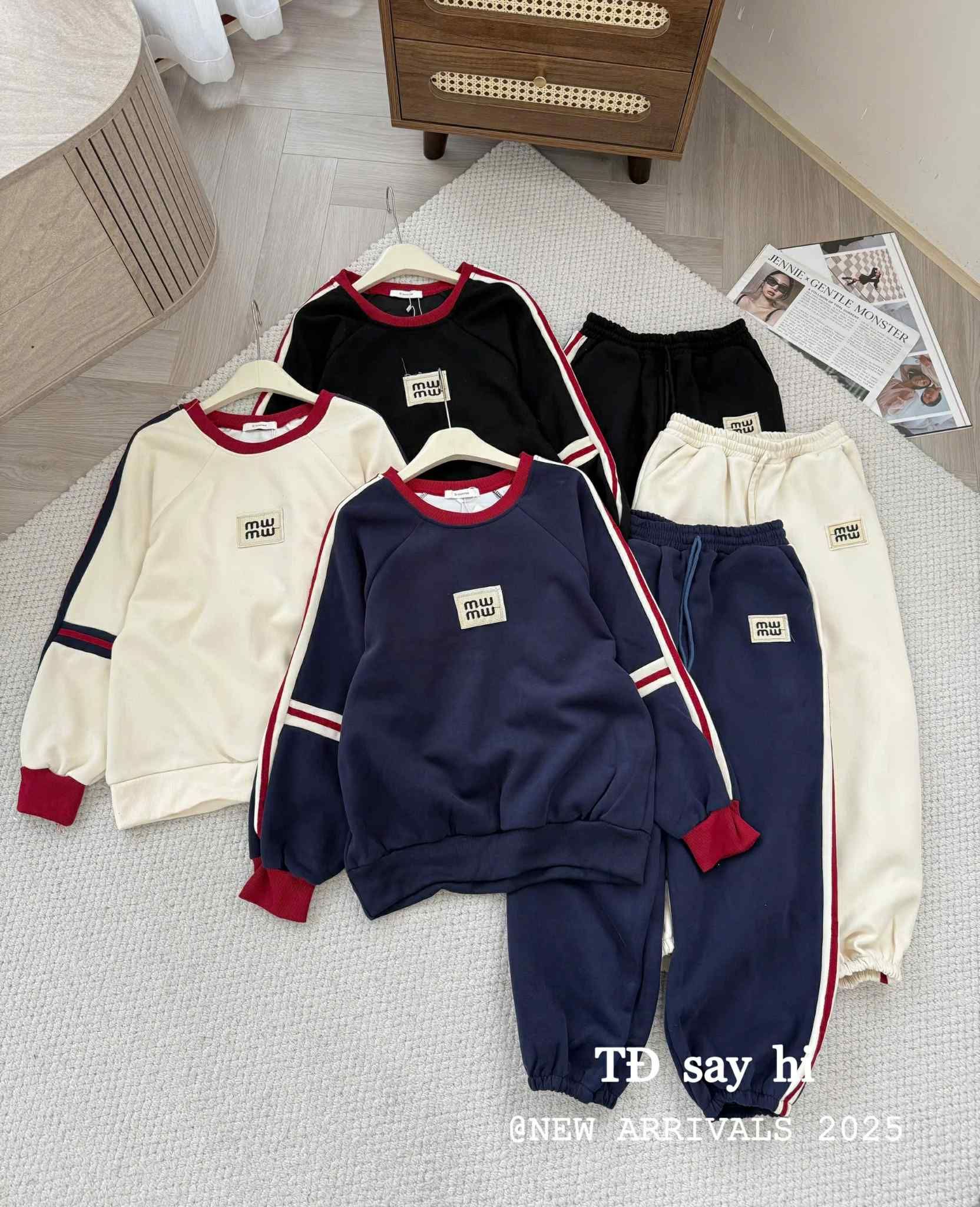  Bộ nỉ miu sọc B26 