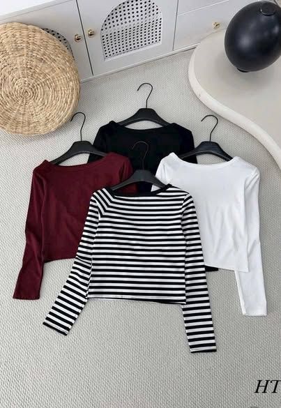  Áo thun lệch vai H60 