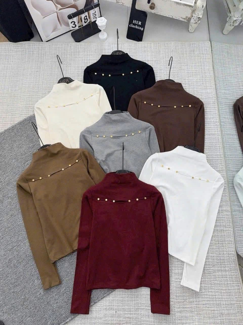  Áo giữ nhiệt khuy ngực C49 