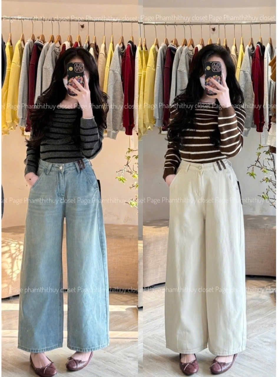  Quần xuông cạp sọc Q74 