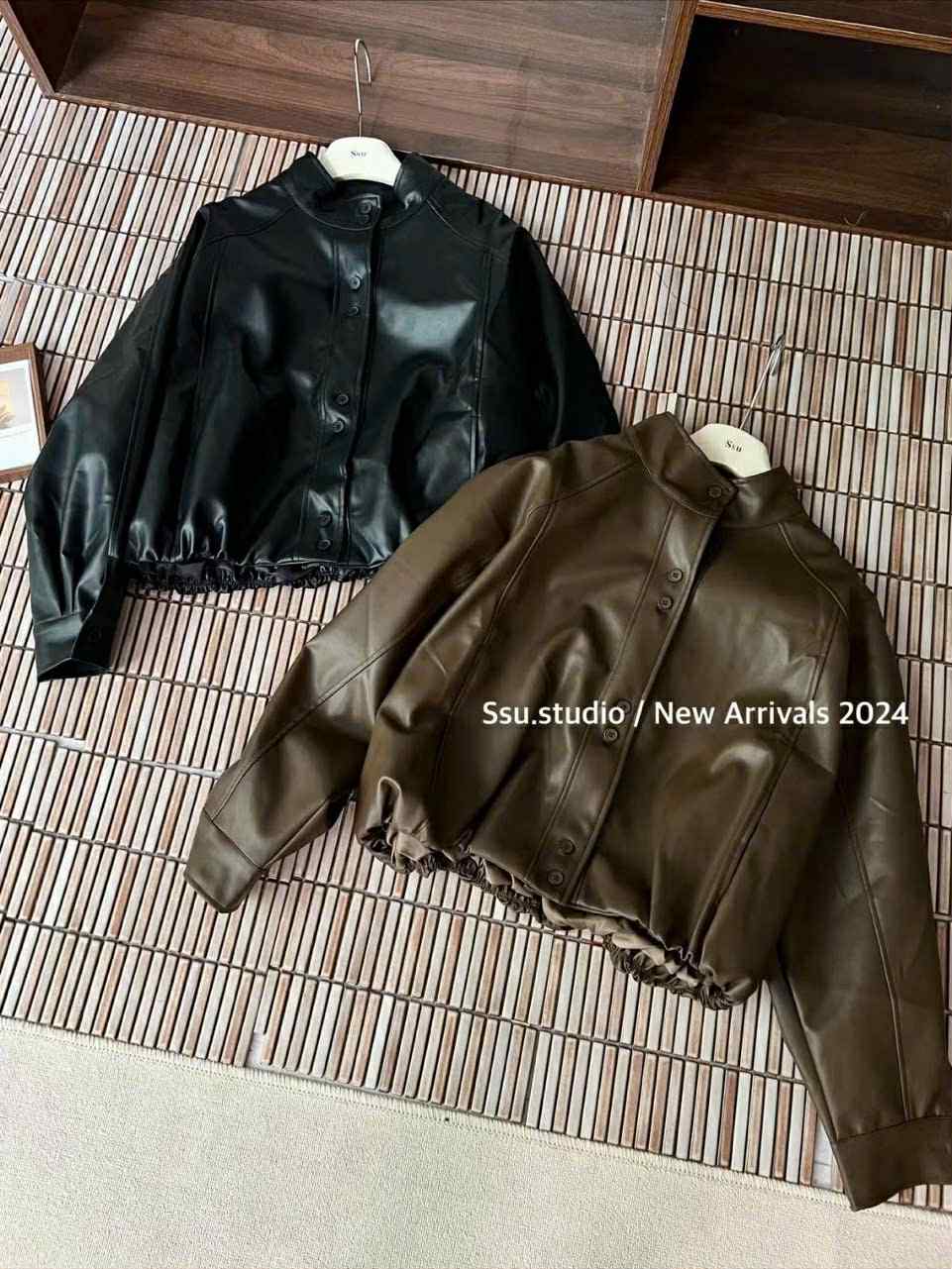  Áo da cổ trụ A57 