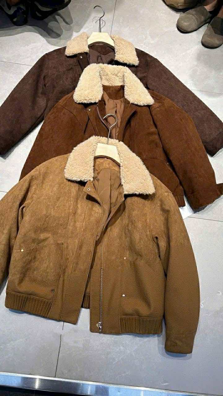  Khoác da lộn VIP ( CK CỌC) A130 