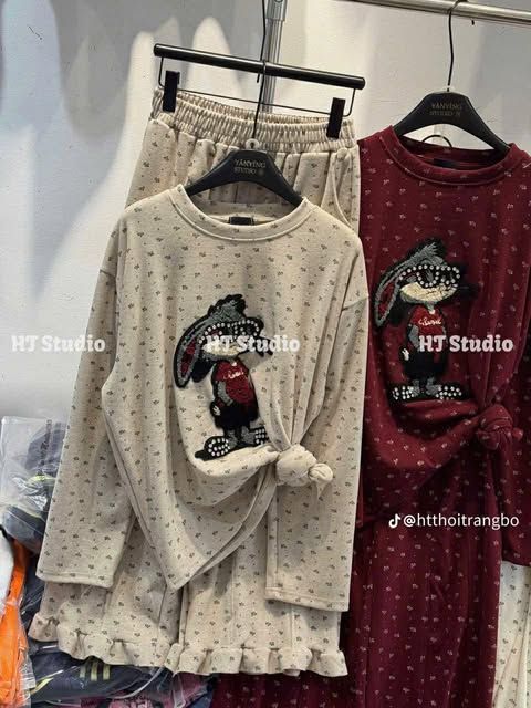  Bộ thỏ đá quần bèo B19 