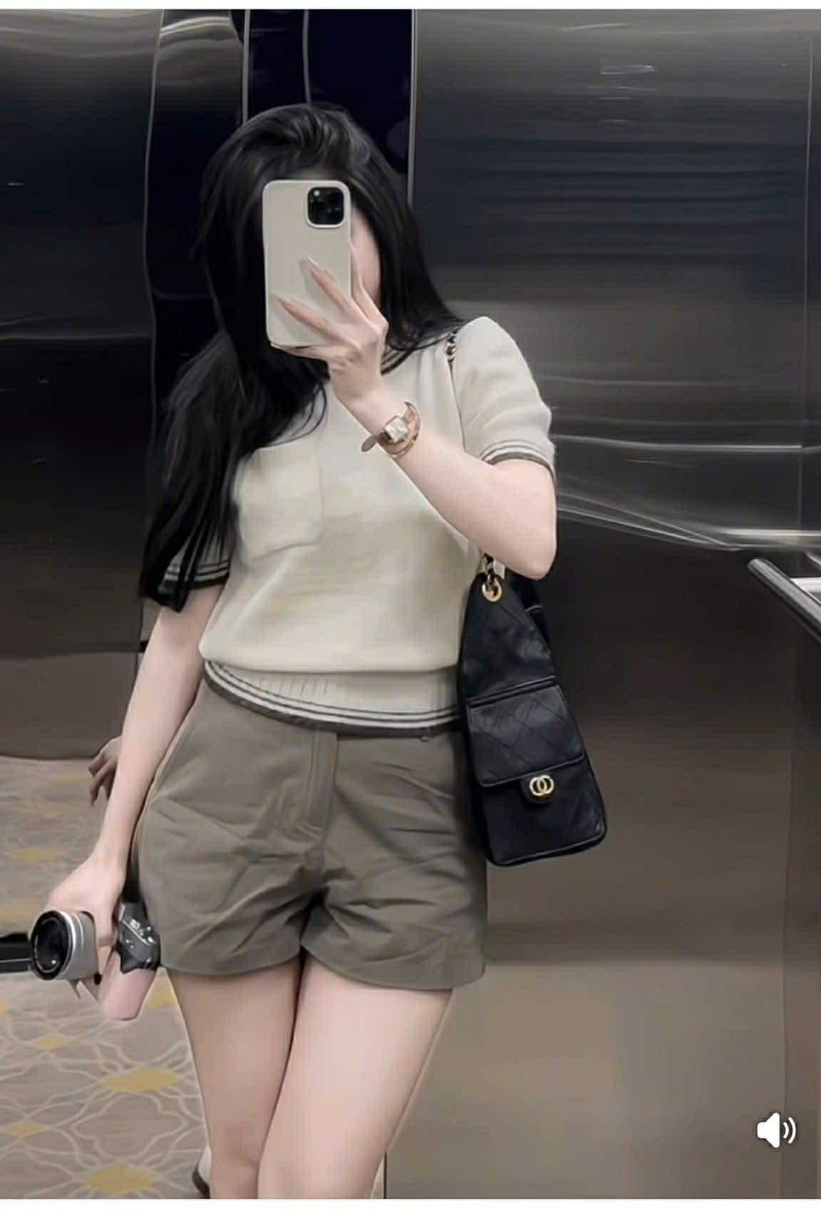  Aó len viền túi A115 