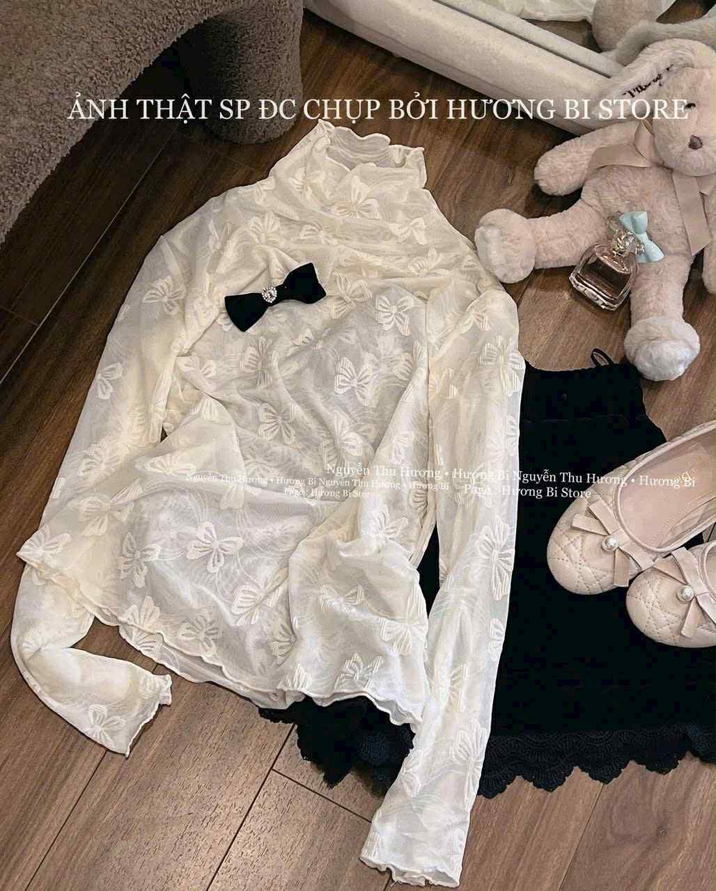  Áo len nơ mềm A31 