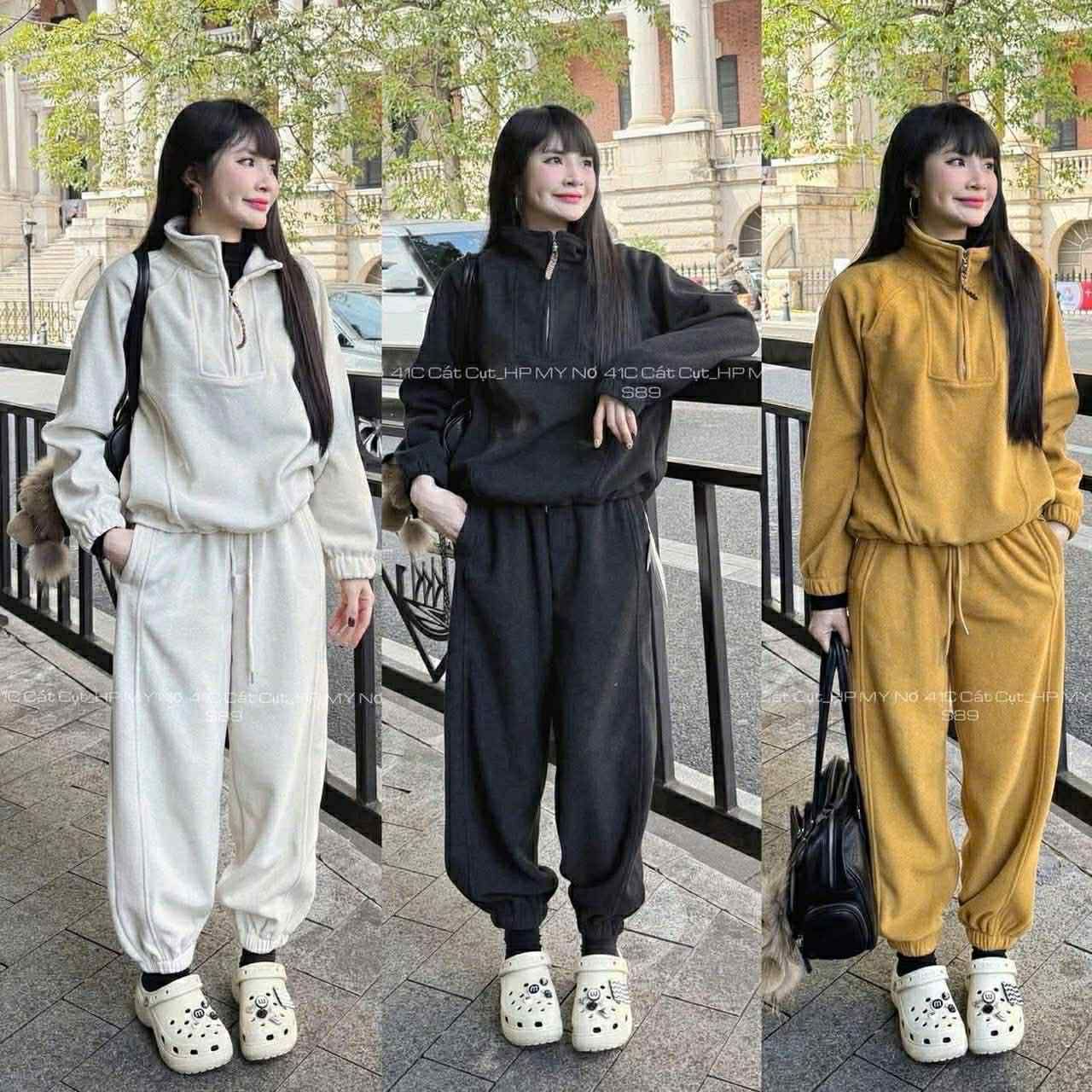  BỘ THỎ TRƠN LOT LÔNG NHUNG B14 