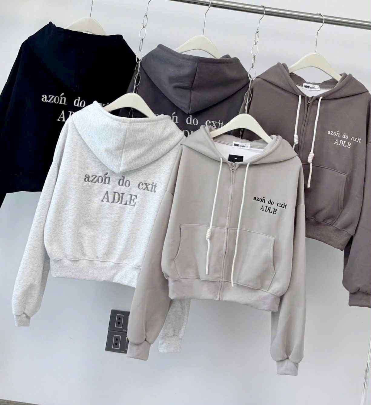  áo nỉ thêu chữ H4 