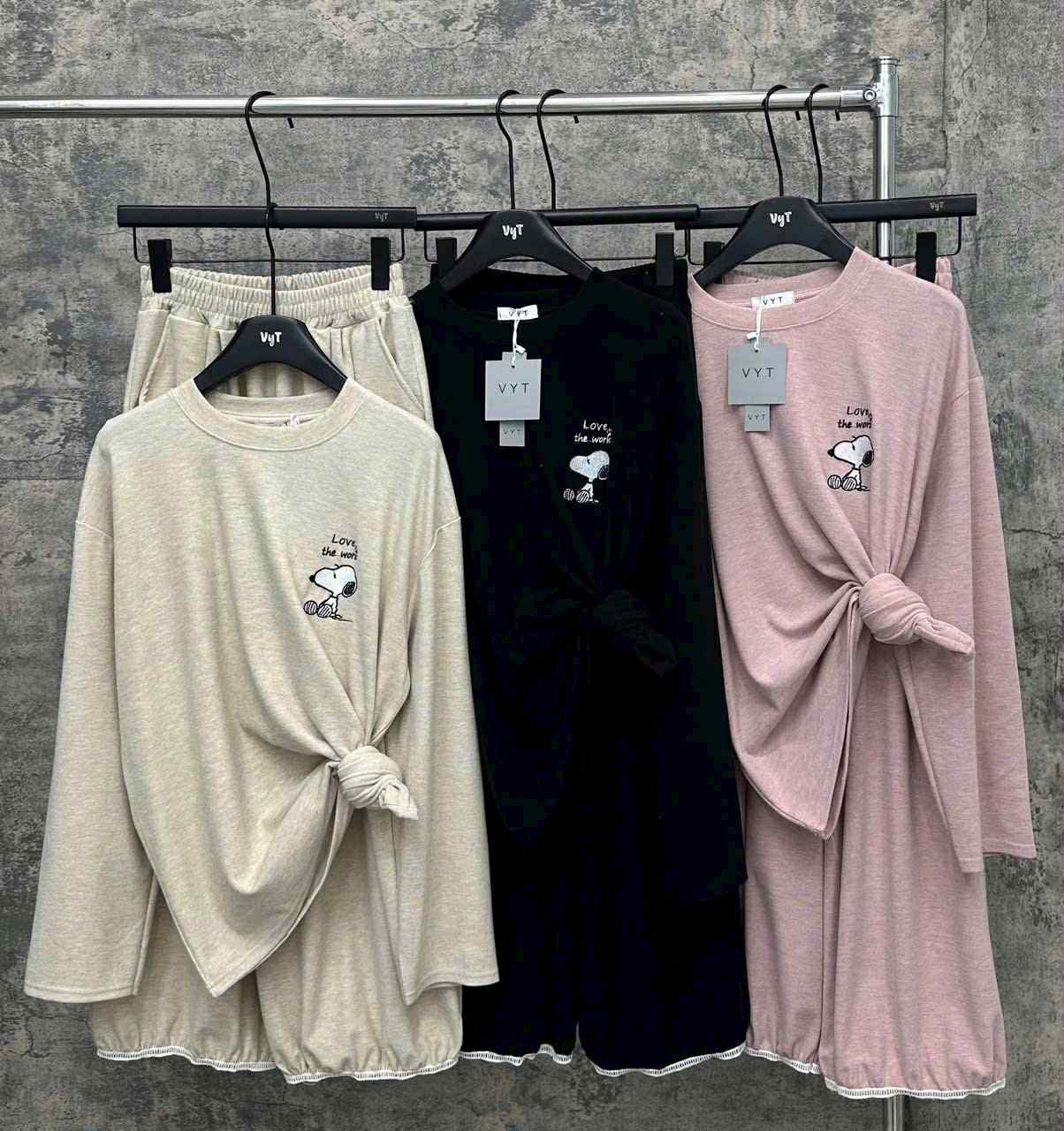  Bộ len thỏ hình chó B118 