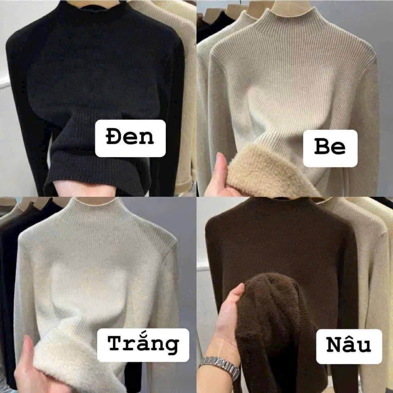  Áo len lót lông C52 