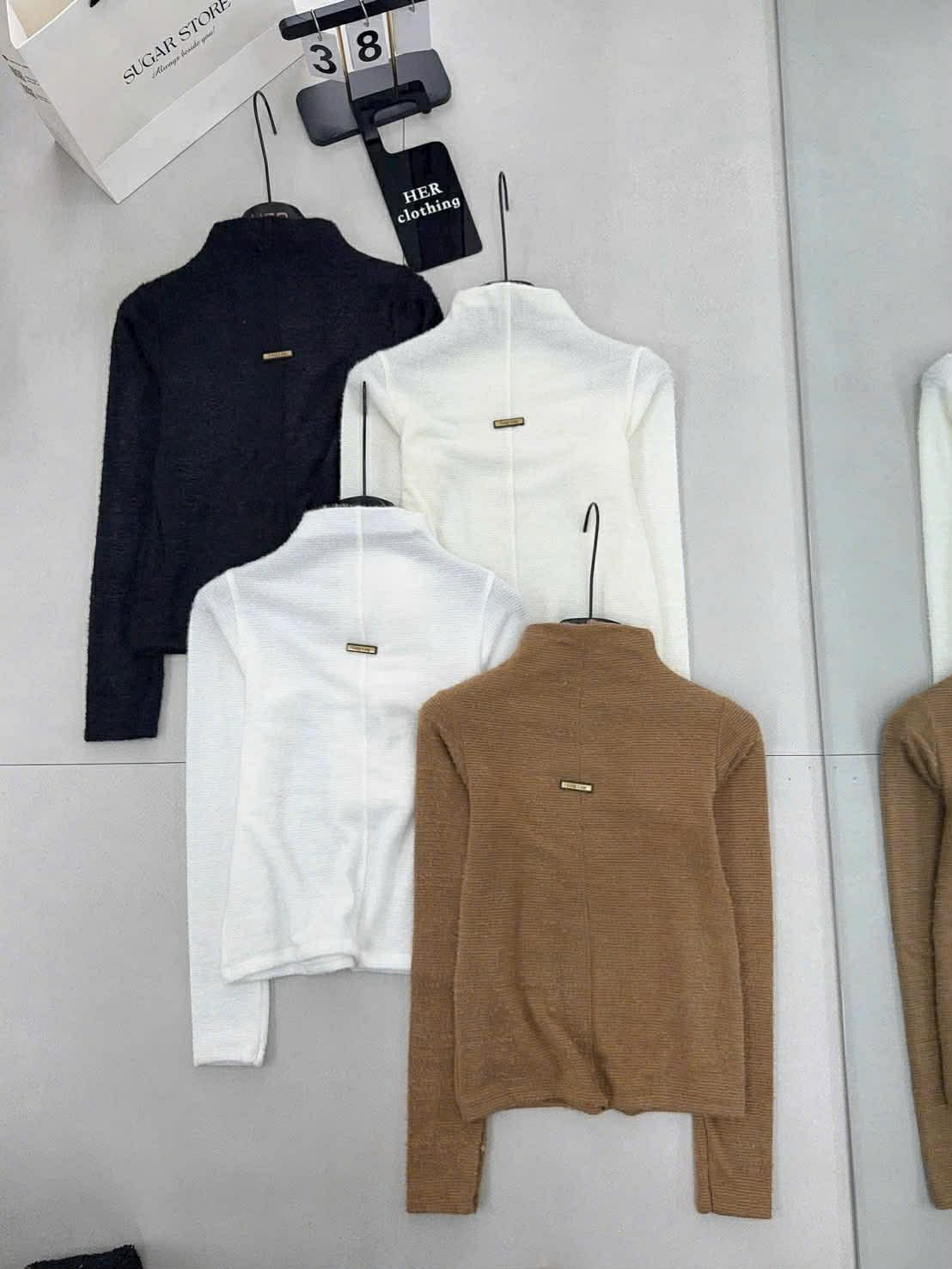  Áo cổ 3p lông thỏ C119 