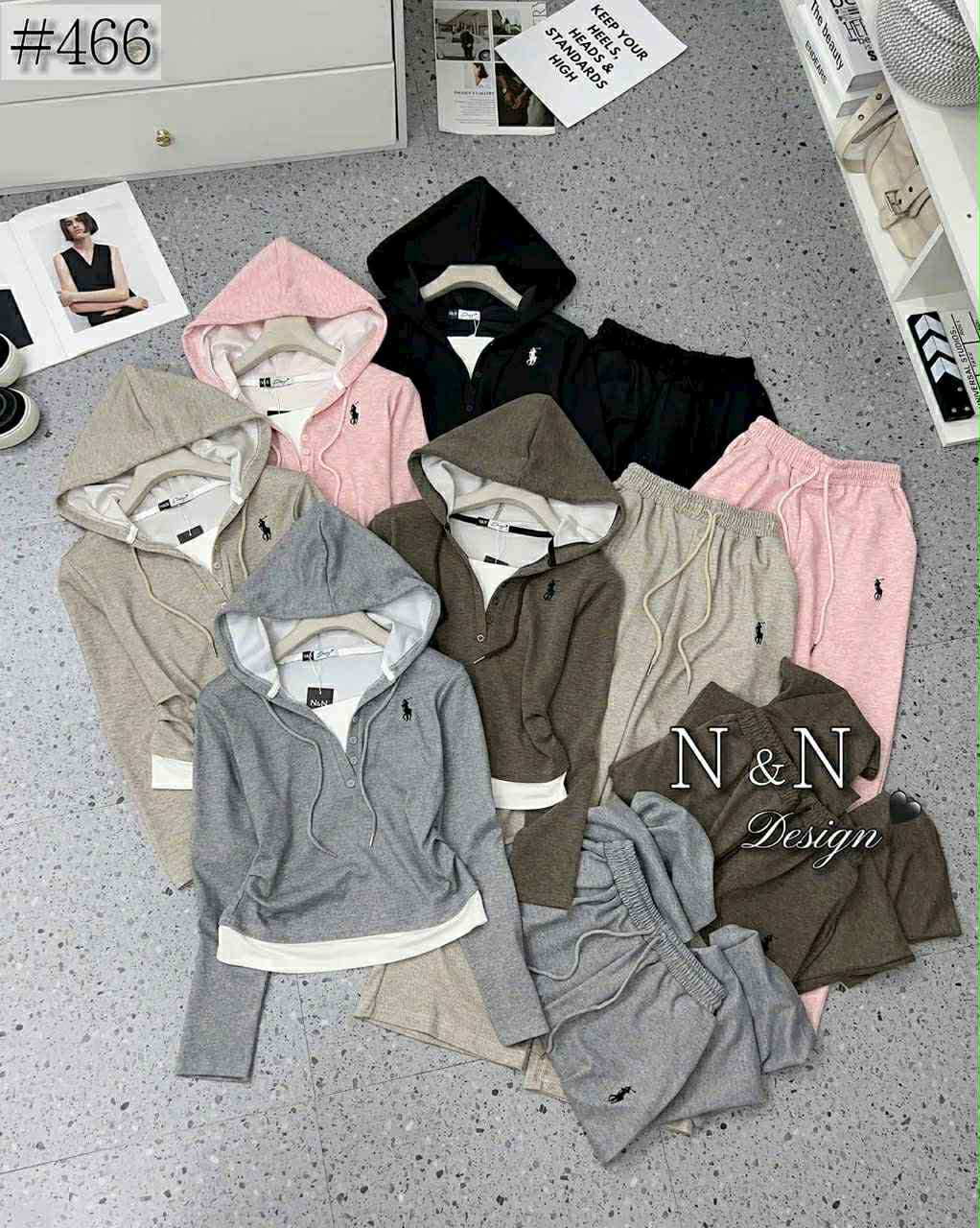  Bộ ngựa mũ len thỏ B6 