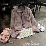  Áo dạ muối tiêu C160 