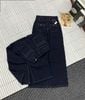 Quần bò 2 khuy túi trước  Q141