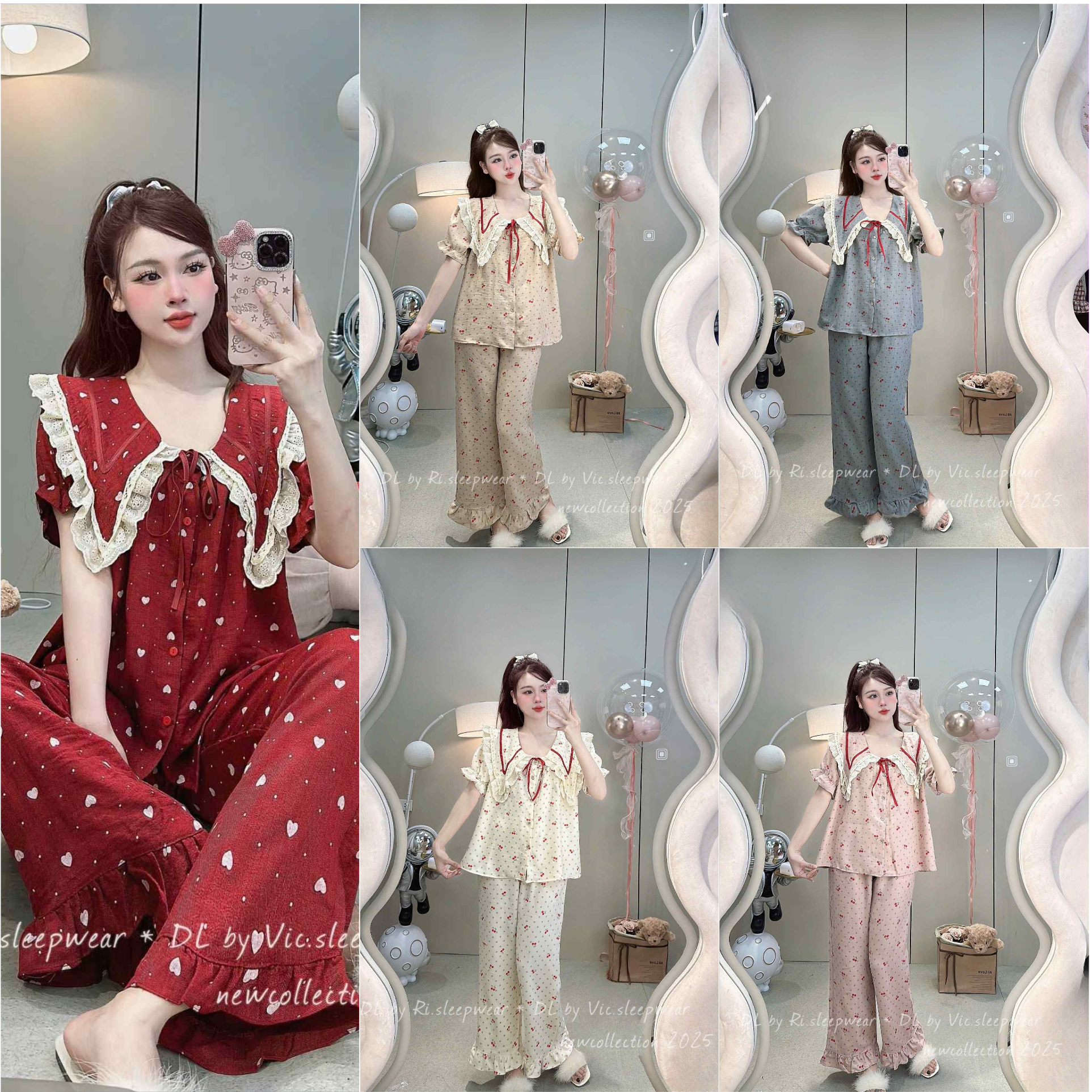  Bộ ngủ cherry B98 