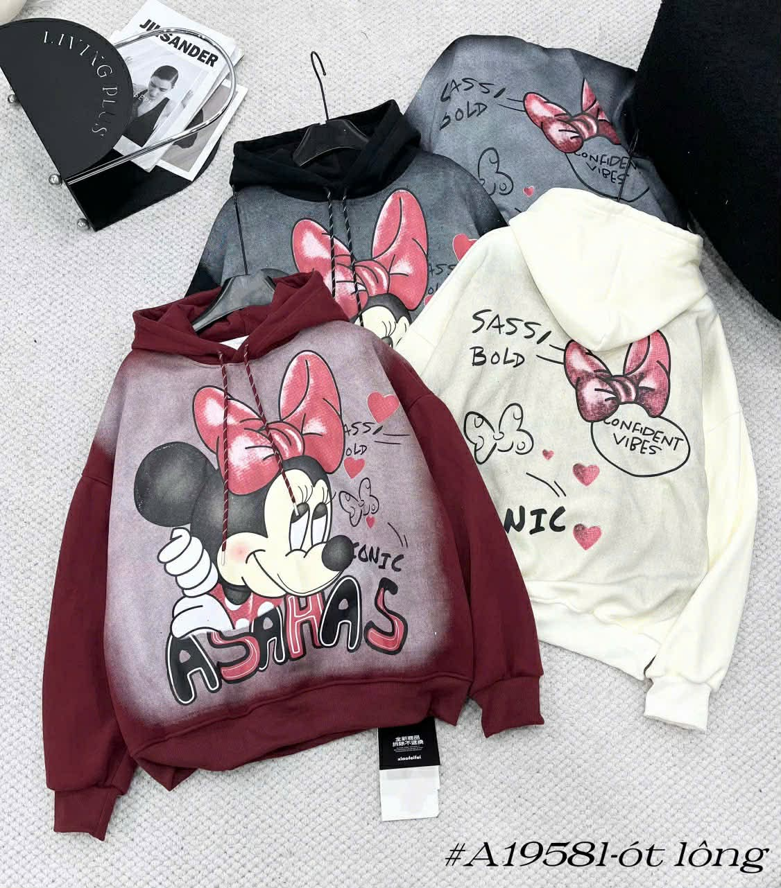  Áo nỉ mickey lót lông C107 