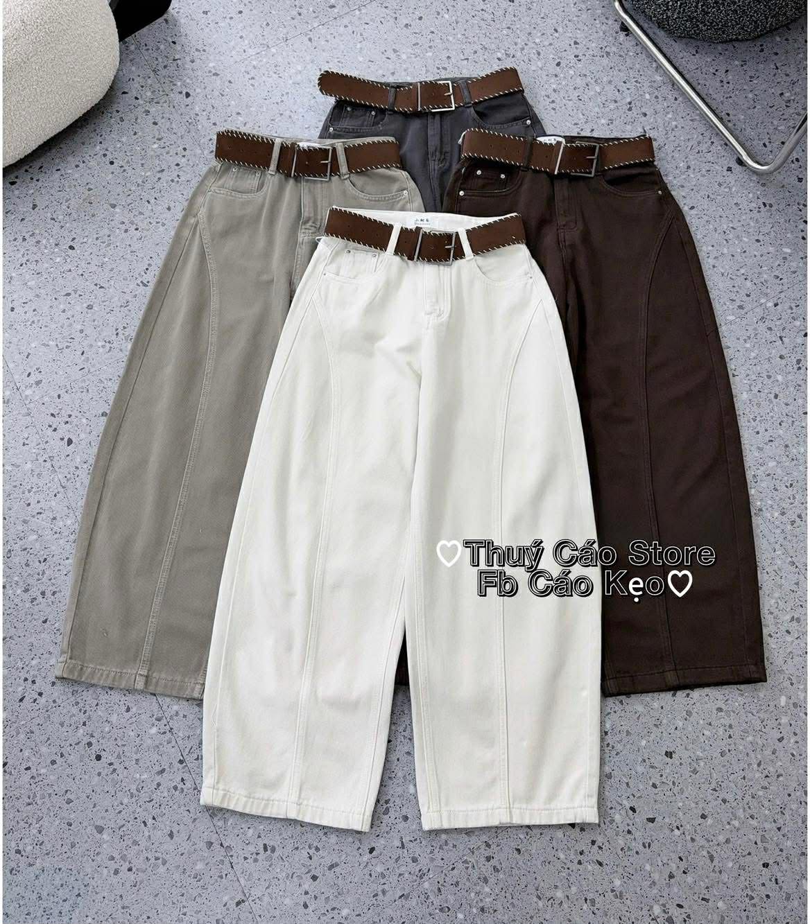  Quần baggy gân hót nhất Q125 