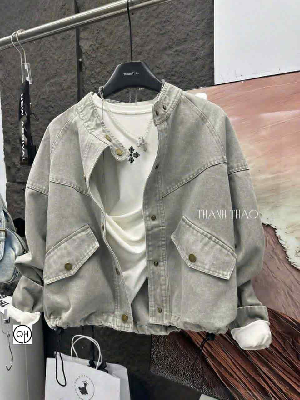  Khoác bò khói K24 