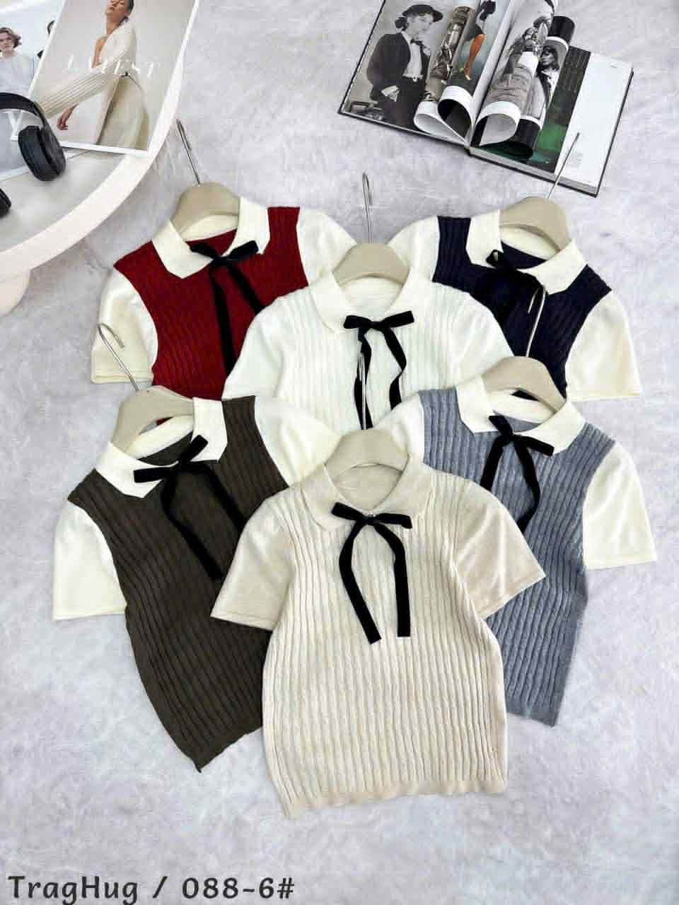  Len cổ ren tag nơ C62 