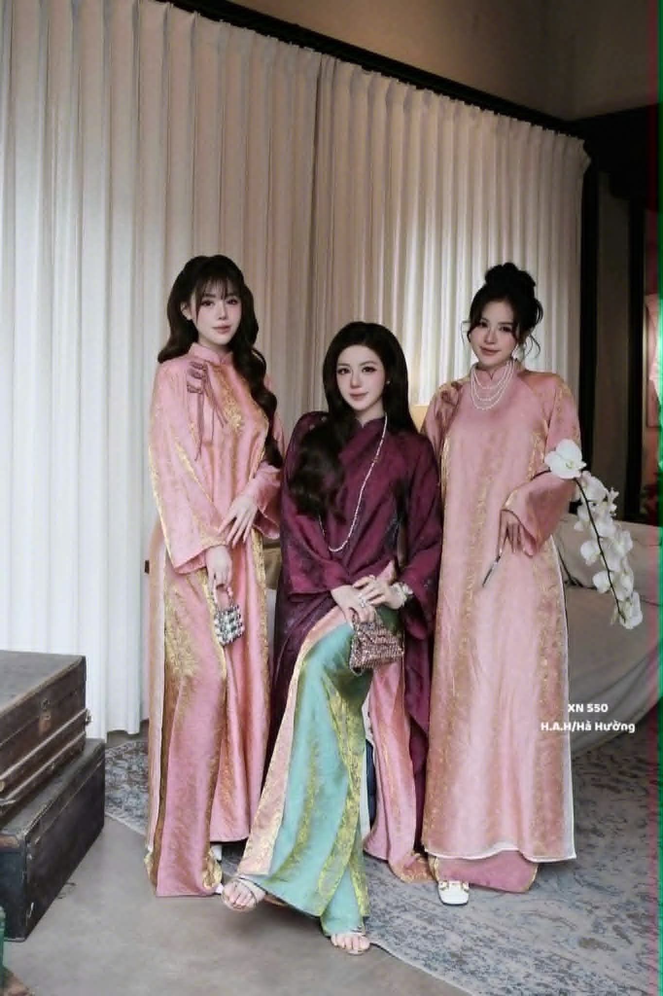  Áo dài 4 tà cao cấp CK CỌC (FRESHIP) V1 