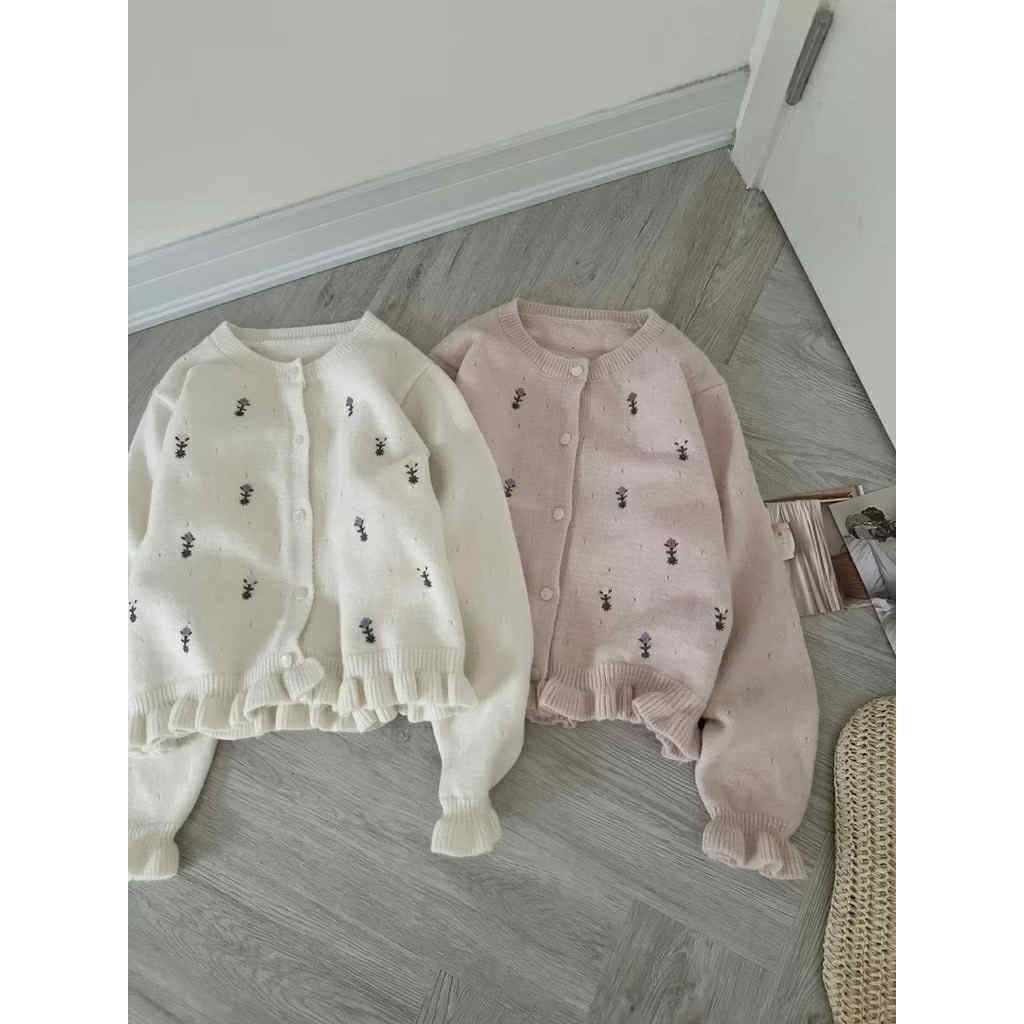  Len thêu chân bèo C101 