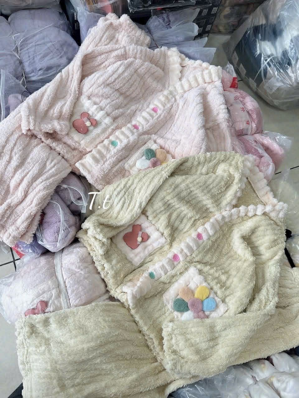  Bộ pizama bông hoa B100 