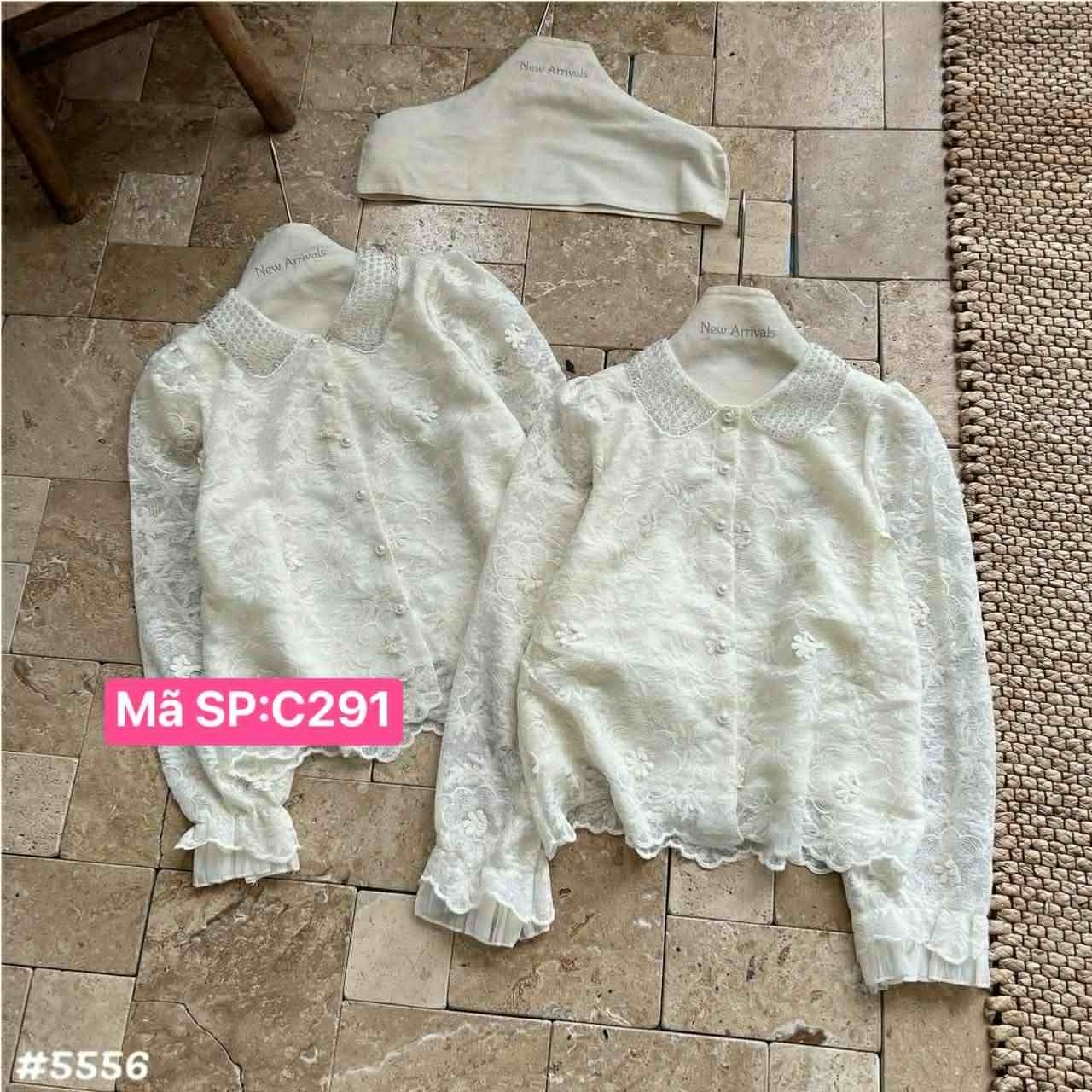  Áo ren tiểu thử cổ sen C291 