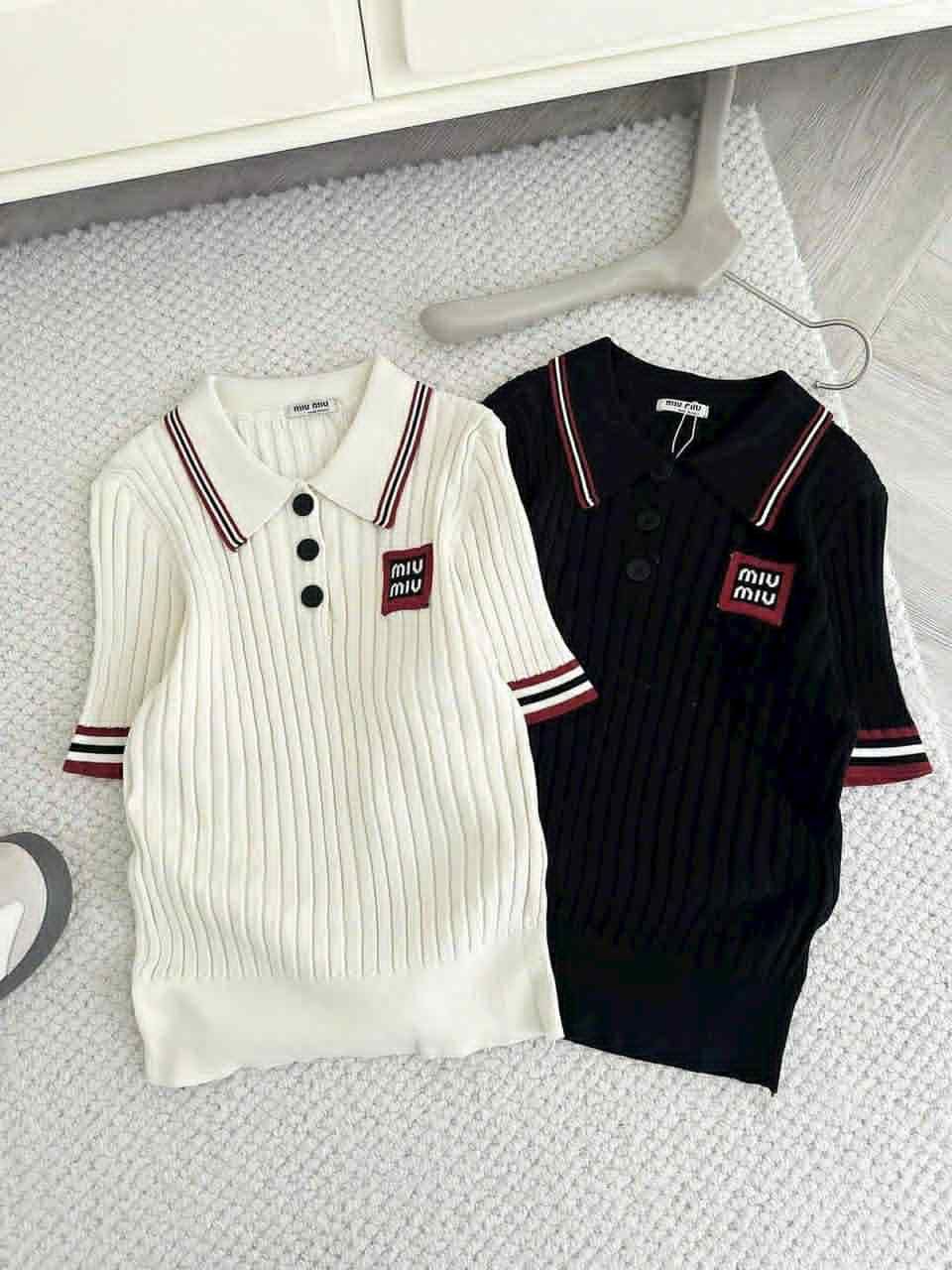  Áo len miu cổ bẻ  A90 