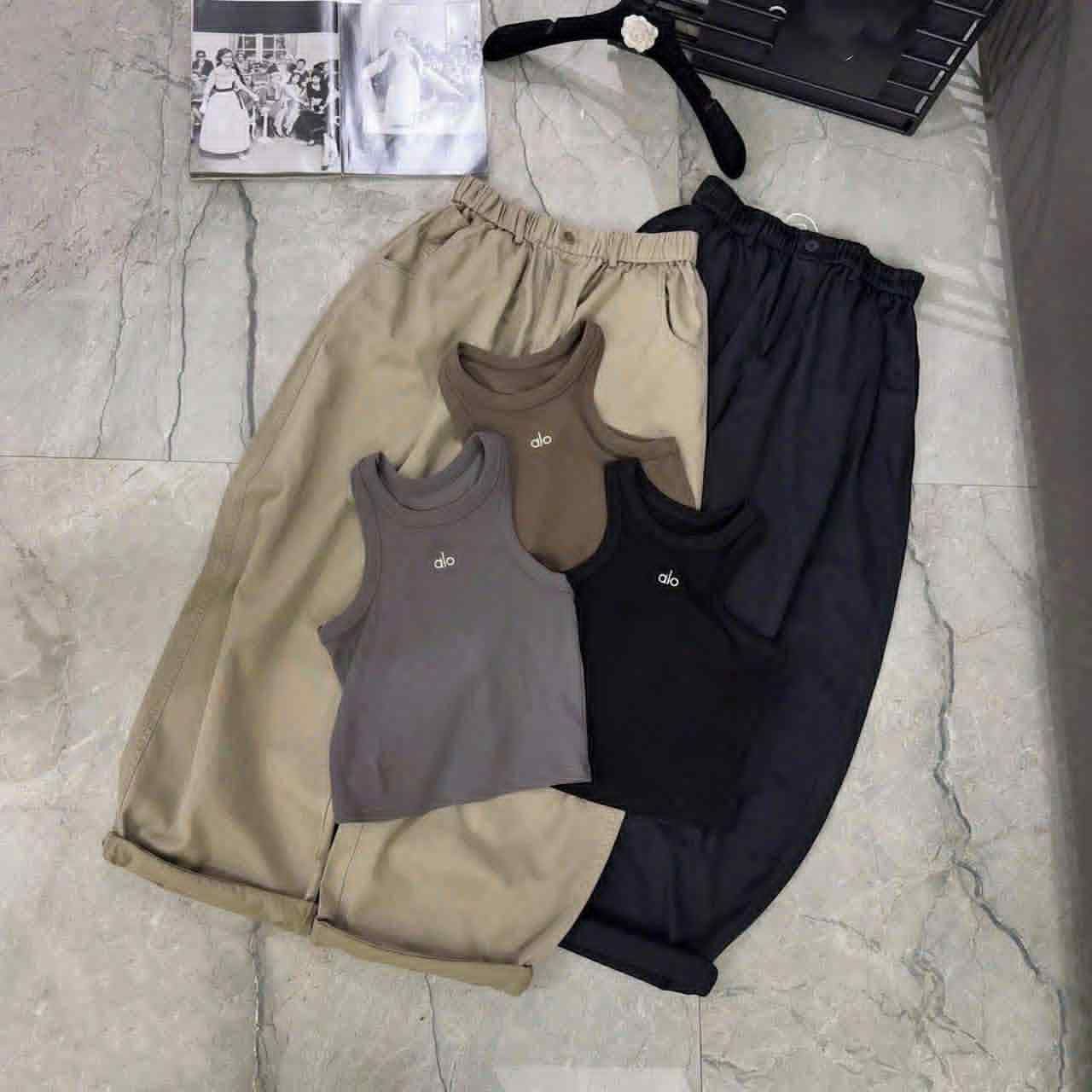  quần bò bom rộng đen Q87 