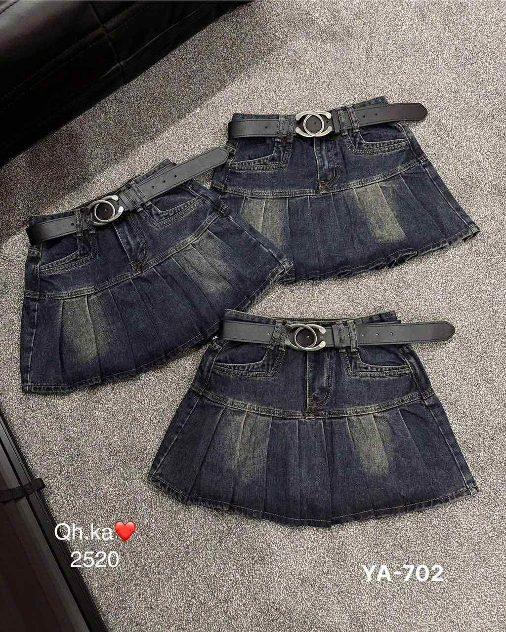  Chân váy bò ly 702 CV13 