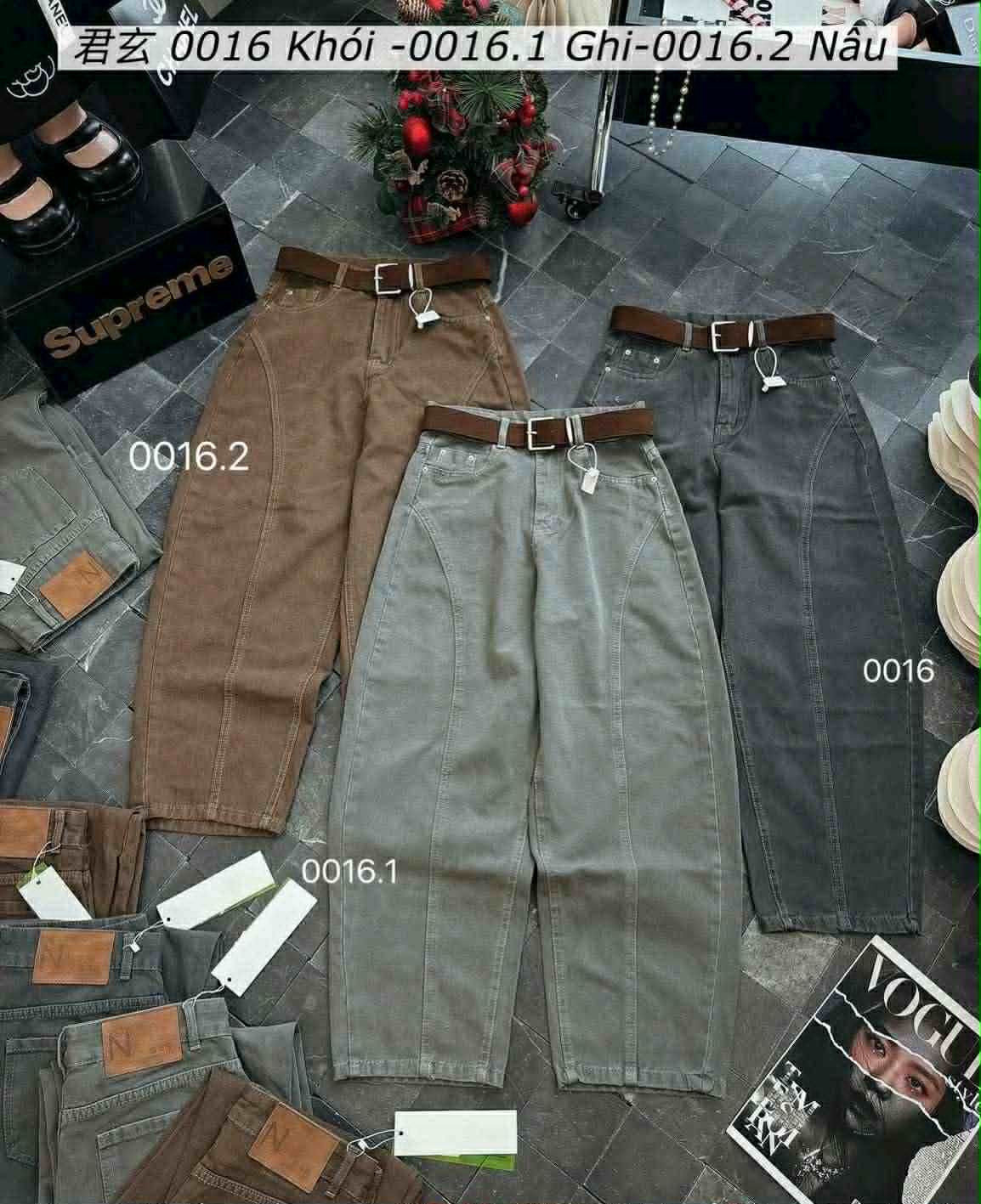  Quần baggy 0016 Q136 