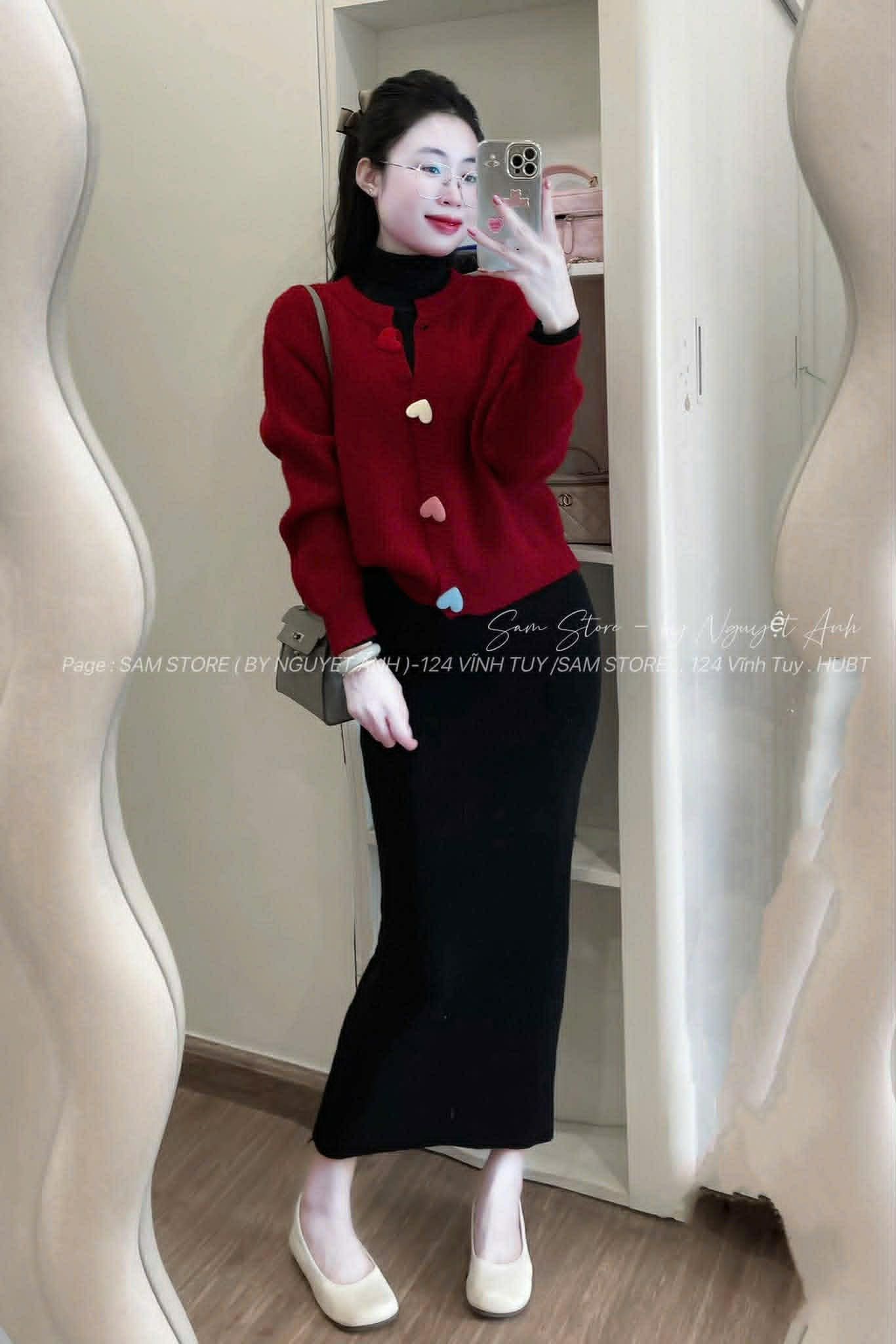  Len cúc màu đỏ C172 