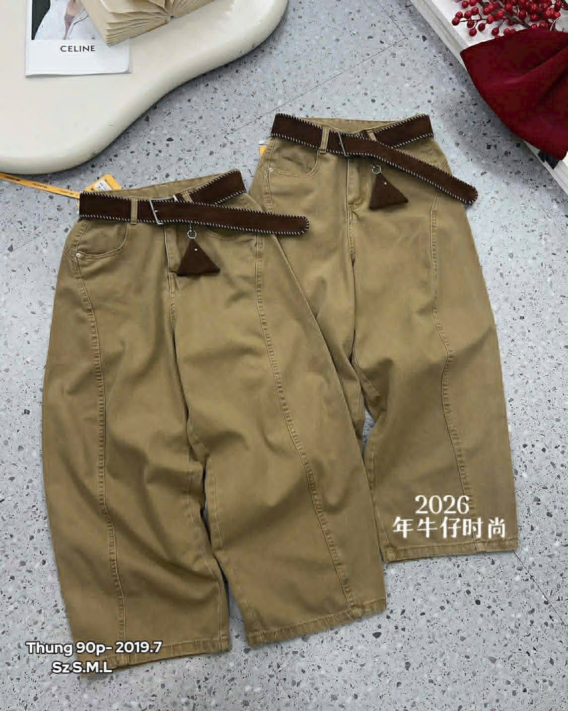  Quần thụng nâu Q151 