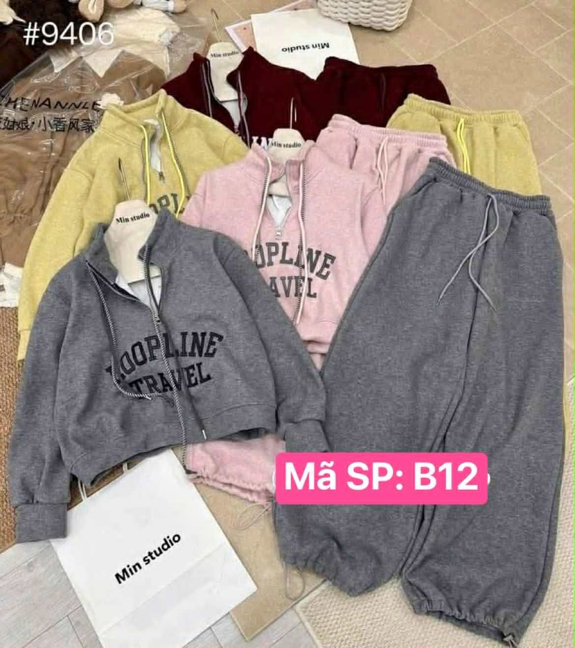  Bộ travel lót lông mới B12 