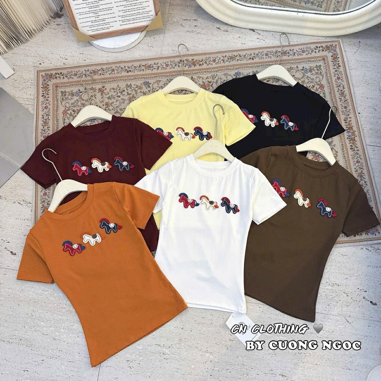  Phông 3 con ngựa nhiều màu A31 