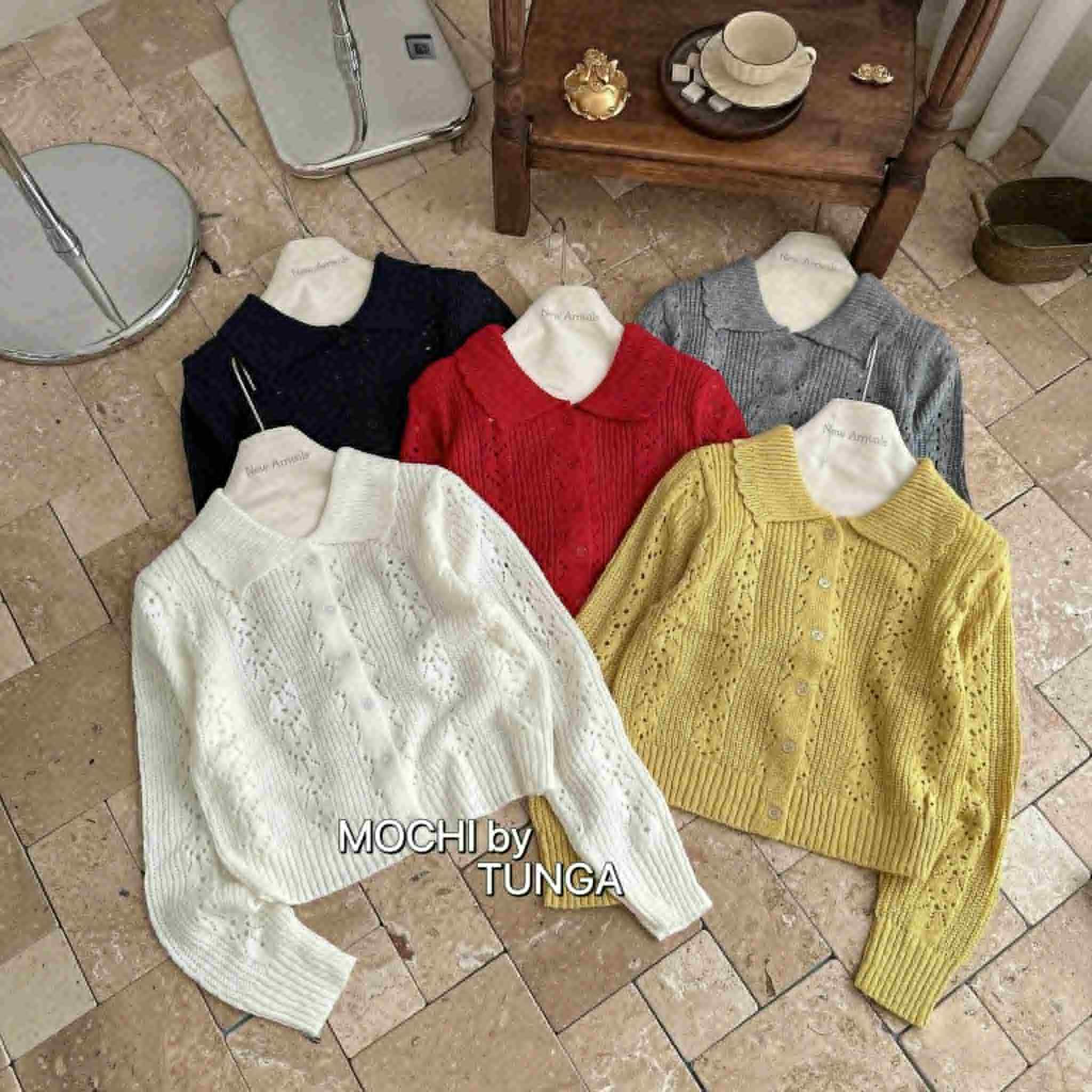  Khoác len cổ bèo C3 