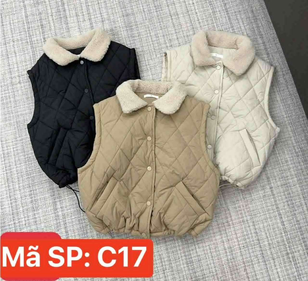  Gile trám cổ lông rút eo C17 