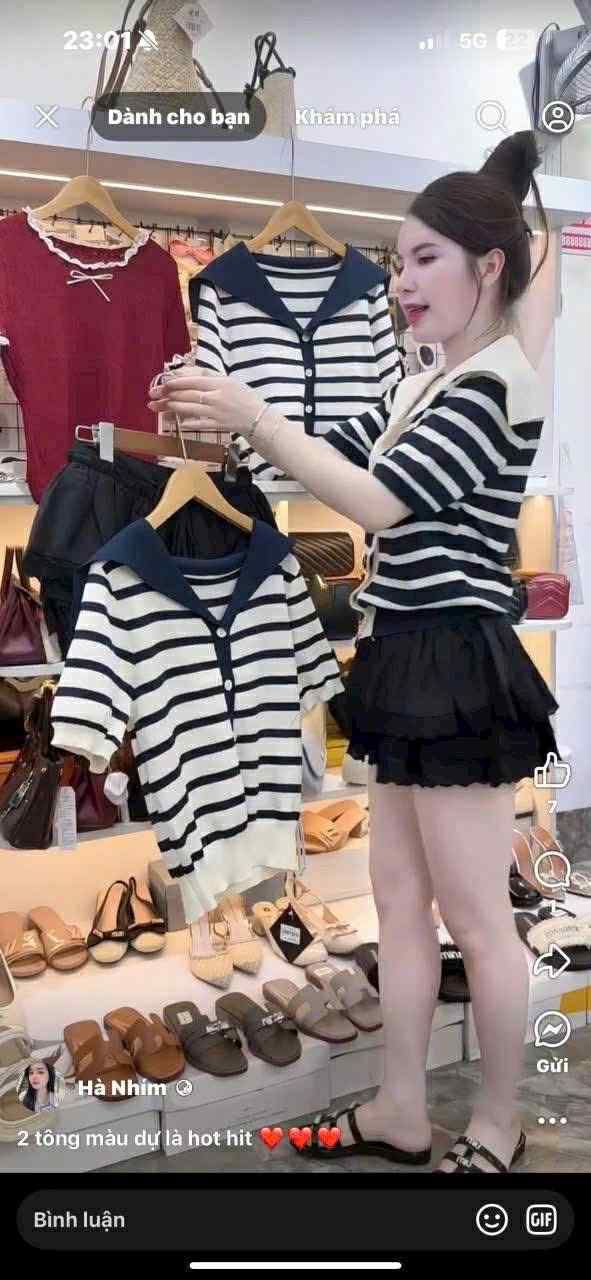  ÁO LEN KẺ THỦY THỦ MỚI C78 