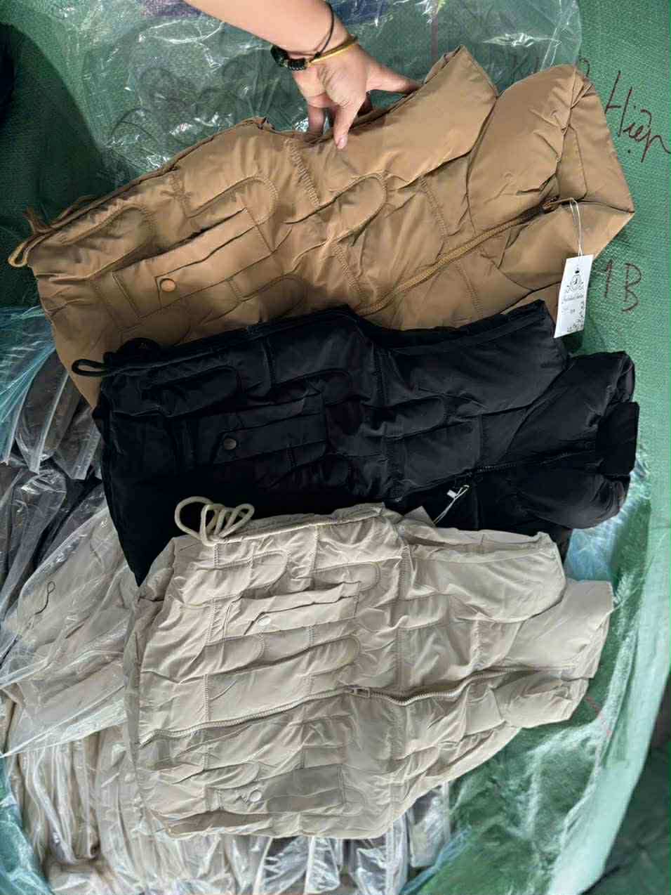  Phao mặt nhung rút eo A19 