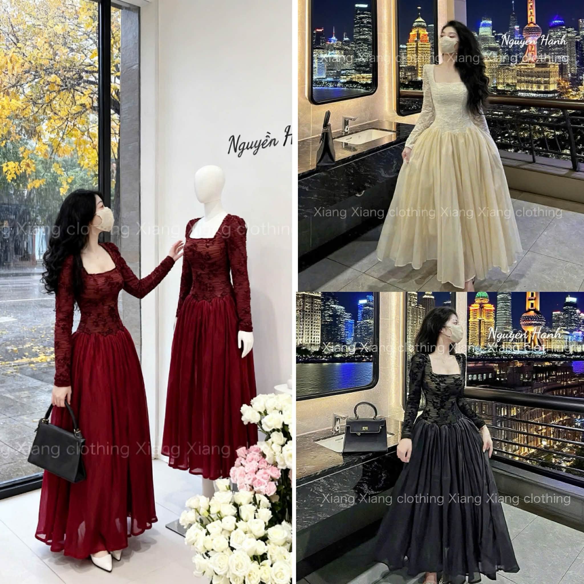  Váy ren xinh đẹp V98 