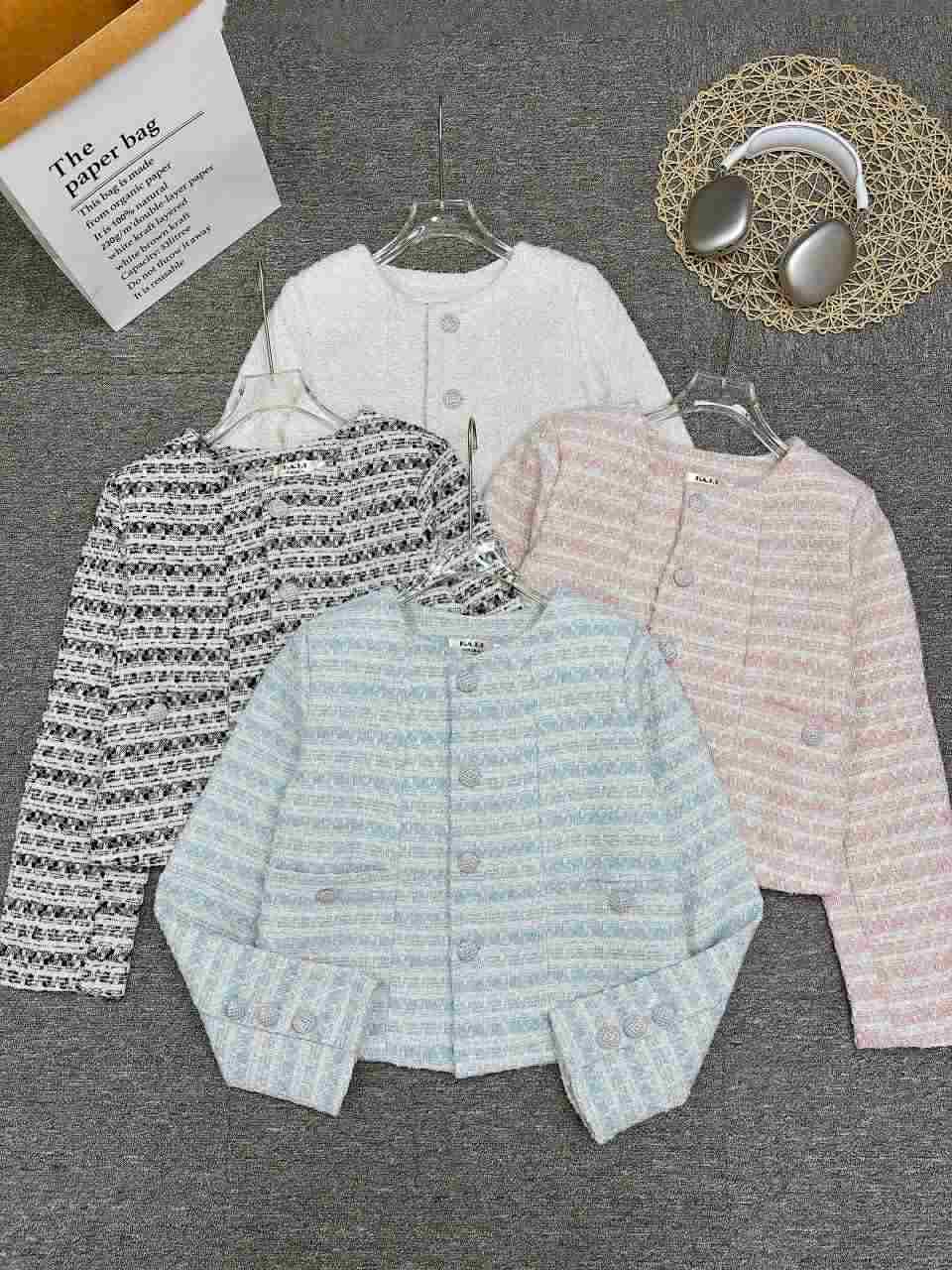  dạ kẻ cúc bọc K19 