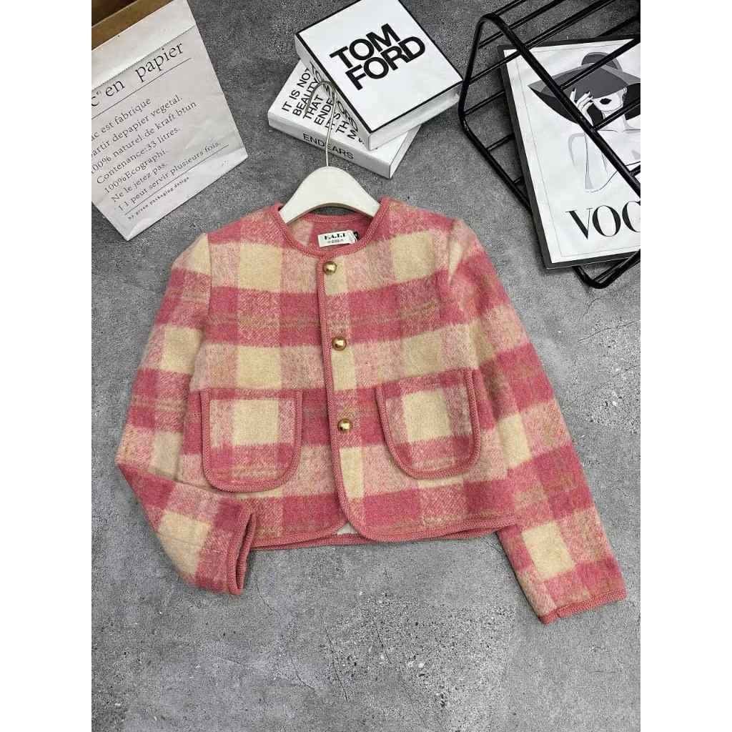  dạ kẻ vuông K22 